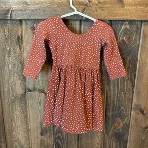 Alice + Ames Fawn Dot dress 2T